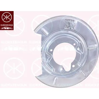 Brzdový kotouč Ochranný plech proti rozstřikování, brzdový kotouč KLOKKERHOLM 0054878