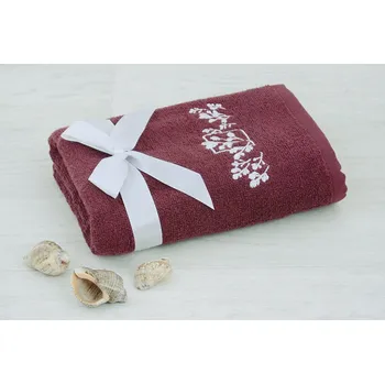 Ručník HW Logistic s.r.o. Lipto 50 x 90 cm vínový