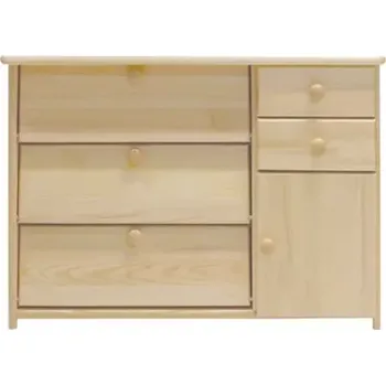 Botník Dřevěný botník DEA 81 borovice masiv 90x62x40 cm