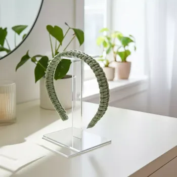 Čelenka Macrame čelenka divoká máta (doplňek do vlasů)