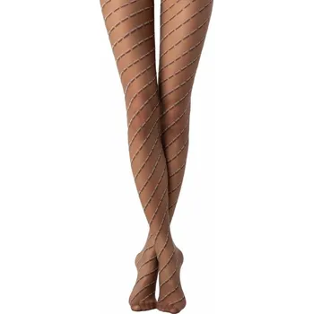 Dámské punčochy Punčochy CONTE - FABIANE Barva: mocca, Velikost: 2-S