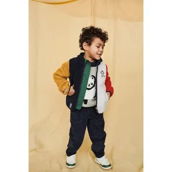 Chlapecká bunda Dětská bunda Liewood Nolan Pile Jacket LW19877.9BYA vícebarevná MLA, vel. 128