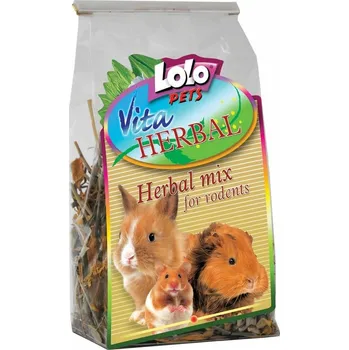 Krmivo pro hlodavce Lolo Pets Vita Herbal bylinkový mix pro hlodavce 40 g
