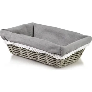 Úložný box Košík WILL 28x18x9 cm šedý