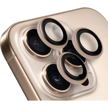 OBAL:ME Ochrana čoček pro Apple iPhone 16 Pro/16 Pro Max Desert Titanium