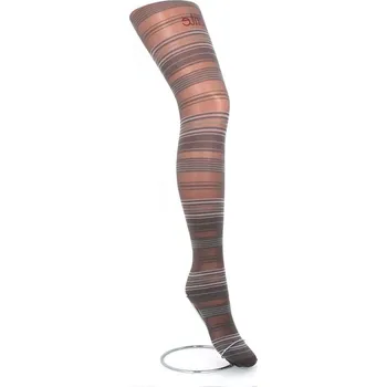 Dámské punčochy Punčochy CONTE - FANTASY DENISE Barva: grigio, Velikost: 3-M