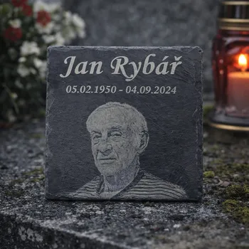 Smuteční dekorace Věčnýklid.cz Gravírované fotky na hrob, fotky na hroby z keramiky a břidlice.