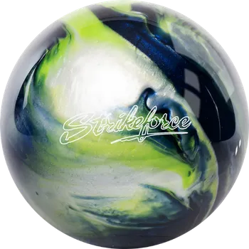 Bowlingová koule KR POLY BLUE/GREEN/SILVER 15 LBS