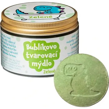 Kosmetika Pure Harmony Bublíkovo tvarovací mýdlo zelené 100 g