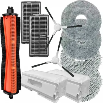Sada příslušenství pro robotický vysavač Sada mopů, HEPA filtrů pro XIAOMI Mijia H40 (D101CN) a kartáče 11ks
