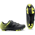 Northwave Origin 2 pánské XC tretry, Black/Yellow Fluo Velikost: 43