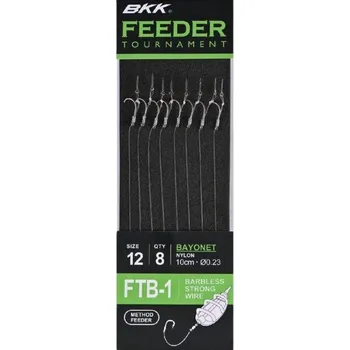 BKK Návazec Feeder Tournament FTB-1 Bayonet Rigs Velikost 14 8ks