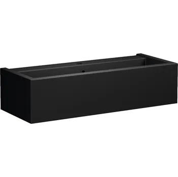 Kerasan KANAAL keramické umyvadlo 100x40cm, černá mat