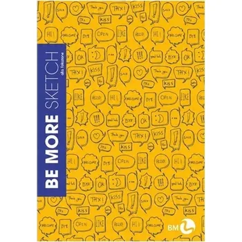 Sešit Sešit A4 s MŘÍŽKOU Koh-I-Noor 96 STRAN 100G BE MORE SKETCH