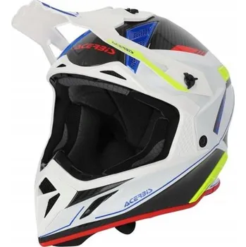 Helma na motorku Přilba Acerbis Steel Carbon 22-06 bílá XXL