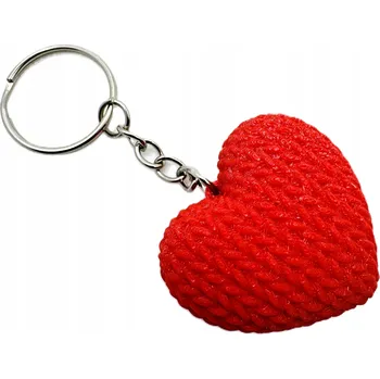 PŘÍVĚSEK NA KLÍČE SRDCE 3D