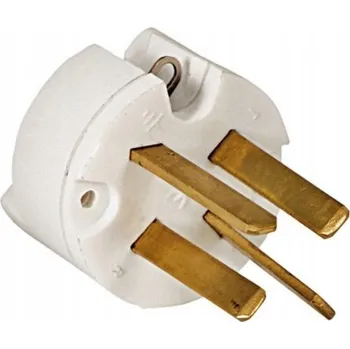 Elektrická zásuvka Elektrická Zásuvka s kabelem Tarel, bílá