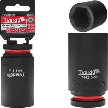 Gola hlavice Geko Dlouhá nástrčná hlavice 3/4" 6-hran 33 mm CR-MO (1/20)