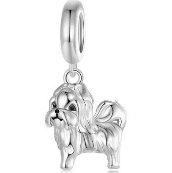 Přívěsek For Silver Přívěsek ve tvaru malého chlupatého pejska - Stříbro 925