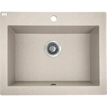 Granitový dřez Jednodřez Laveo KOMODO granitový béžový