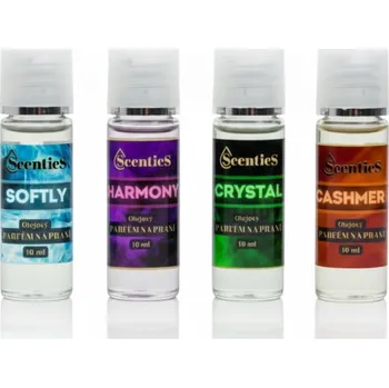 VZORKY Parfémy na Praní Scentics RITUAL Scentics - 4x10 ml (Zkušební SADA PARFÉMŮ NA PRANÍ 4 vůní z Kolekce SOFT TOUCH Scentics)