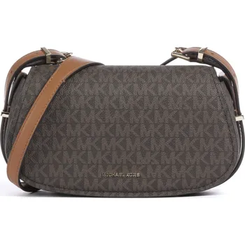 Kabelka Crossbody kabelka sm Michael Kors Lydia logo brown