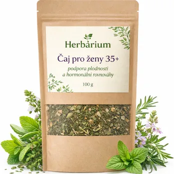 Podpora plodnosti Herbárium Čaj pro ženy 35+ – podpora plodnosti a hormonální rovnováhy, 100 g