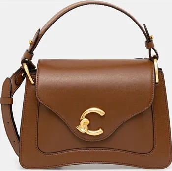 Kabelka Kožená kabelka Coccinelle E1.SSK.18.02.01 hnědá 82A, vel. ONE SIZE