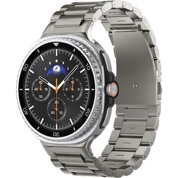 Spigen Modern Fit Titanium řemínek Samsung Galaxy Watch8/Classic (40/44/46mm) natural titanium