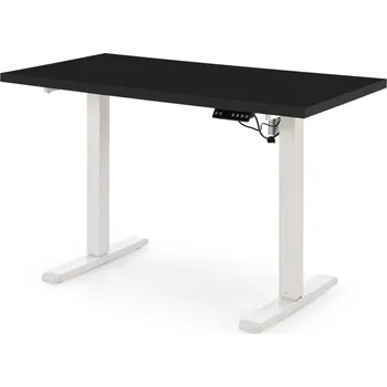 Psací stůl Výškově nastavitelný psací stůl BEEFOR černý/bílý