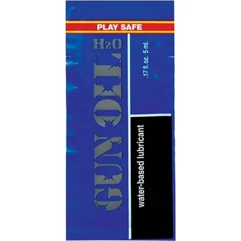 Lubrikační gel Vodní lubrikant Gun Oil H2O na vodní bázi 5 ml