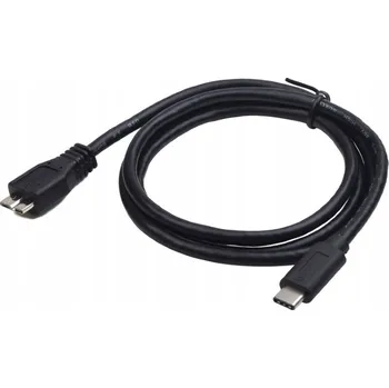 Datový kabel Kabel Gembird USB-C - microUSB-B, 1 m, černý