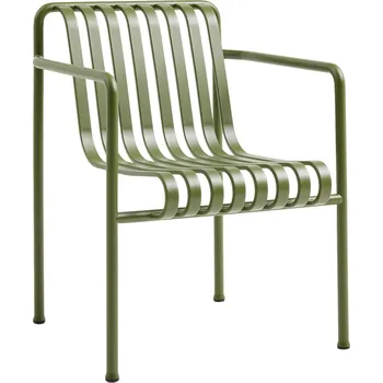 HAY Zahradní židle Palissade Dining Armchair, Olive