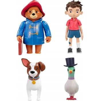 Figurka SADA PADDINGTON ORIGINÁLNÍ 4 POHYBLIVÉ FIGURKY