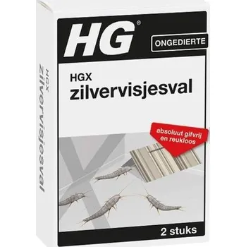 Dezinfekce HGX Past na stříbrné rybky, bílá