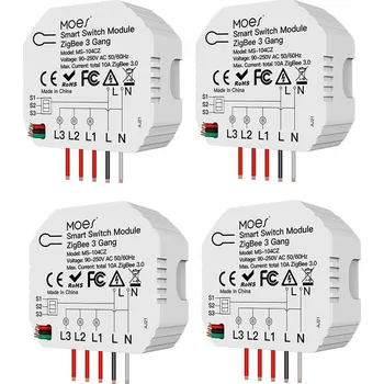 vypínač Zásuvka Arhatreya Relé Zásuvka Spínač ZigBee 4ks