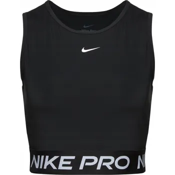 Dámské tréninkové tílko Nike Pro Dri-Fit černé/bílé L