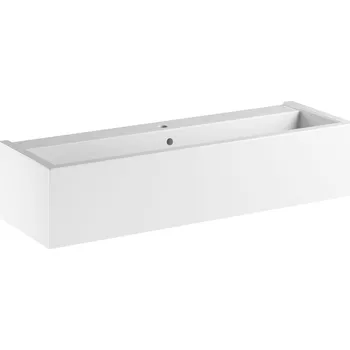 Kerasan KANAAL keramické umyvadlo 120x40cm, bílá