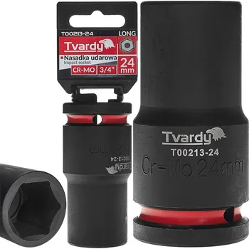 Dílna Geko Dlouhá nástrčná hlavice 3/4" 6-hranná 24 mm CR-MO (1/20)