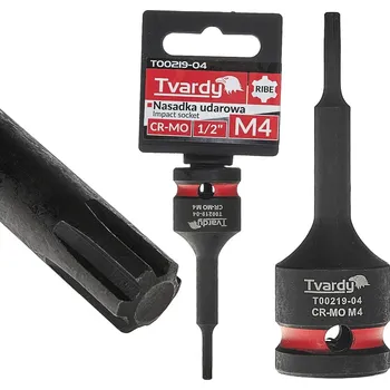 Geko Nástrčkový klíč RIBE 1/2" M4 CR-MO (10/100)