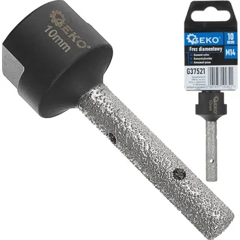 Příslušenství k nářadí Geko Diamantový fréza 10 mm M14 (10/100)