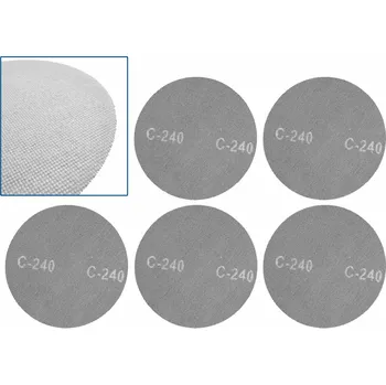 Brusný papír Geko Brusná síťka na suchý zip 225 mm P240 (5/250)