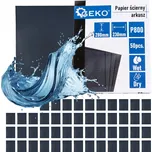 Geko Vodní brusný papír - list 230 x 280 mm P800 (50/1000)