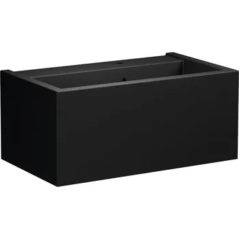 Kerasan KANAAL keramické umyvadlo 80x46,5cm, černá mat