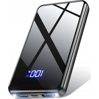 Powerbanka YILANS JM1 Pro Powerbank 20000mAh USB-C 2xUSB 22,5W Svítilna Černá