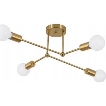 Závěsné stropní svítidlo Comely žluté moderní 6x E27