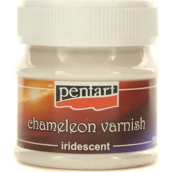 Přípravek na nehty Dekorativní lak na decoupage PENTART CHAMELEON LAK 50 ml Zlatý - Skvělý efekt