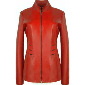 Moto bunda Elegantní dámská kožená bunda od Bukowski