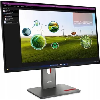 Monitor Lenovo P27Q-40 LED monitor 27" 2560 x 1440 px IPS / PLS
