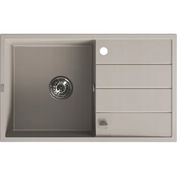 Granitový dřez Jednokomorový dřez Laveo granitový béžový